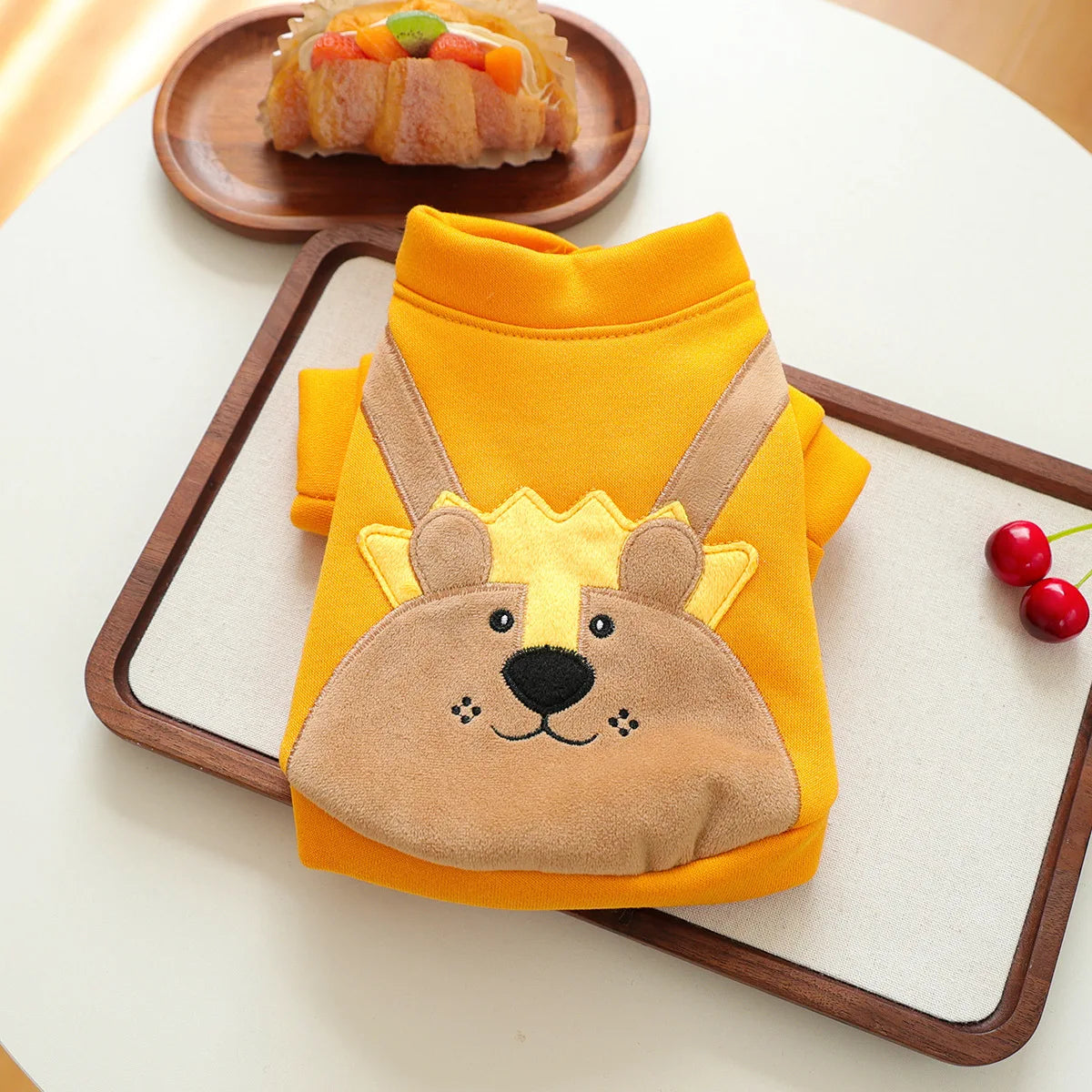 Cartoon Coat And Jacket For Small Dogs Autumn Winter Pet Apparel Cute Pocket Puppy Clothes Cat Yorkshire Terrier Dachshund Item