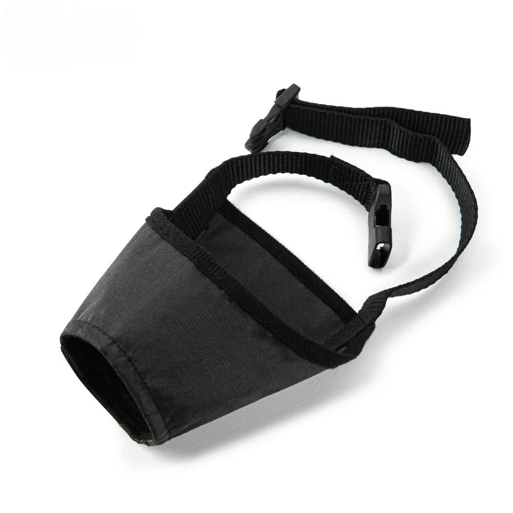 Dog Muzzles for Small Medium Large Dogs Soft Nylon Muzzle with Safety Buckle Puppy Muzzle Stop Biting Barking Dog Accessories