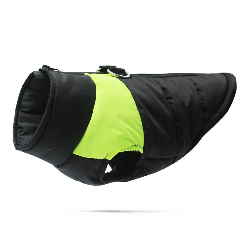 Winter Warm Pet Coats Waterproof Large Dog Down Jacket Pet Clothes for Small Medium Dogs Poodle Golden Retriever Pets Clothes
