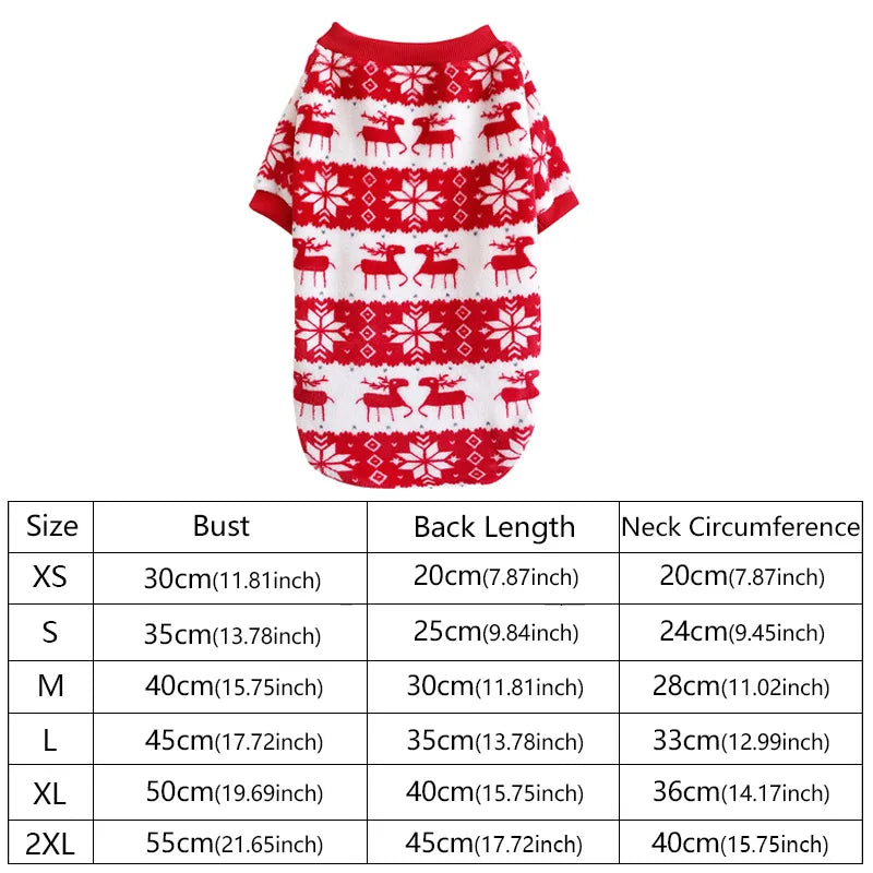 Christmas Dog Hoodies Winter Dog Clothes Xmas Pet Coat Pet Velvet Clothing Schnauzer Poodle Pullovers Hoodies mascotas Clothes
