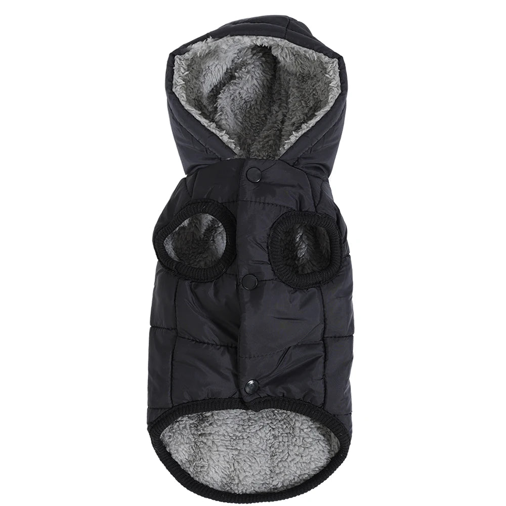 Warm Winter Pet Hoodies for Small Medium Dogs Pets Jacket Thicken Pets Coat Windproof Outdoor Puppy Costume Chihuahua Pug Parka