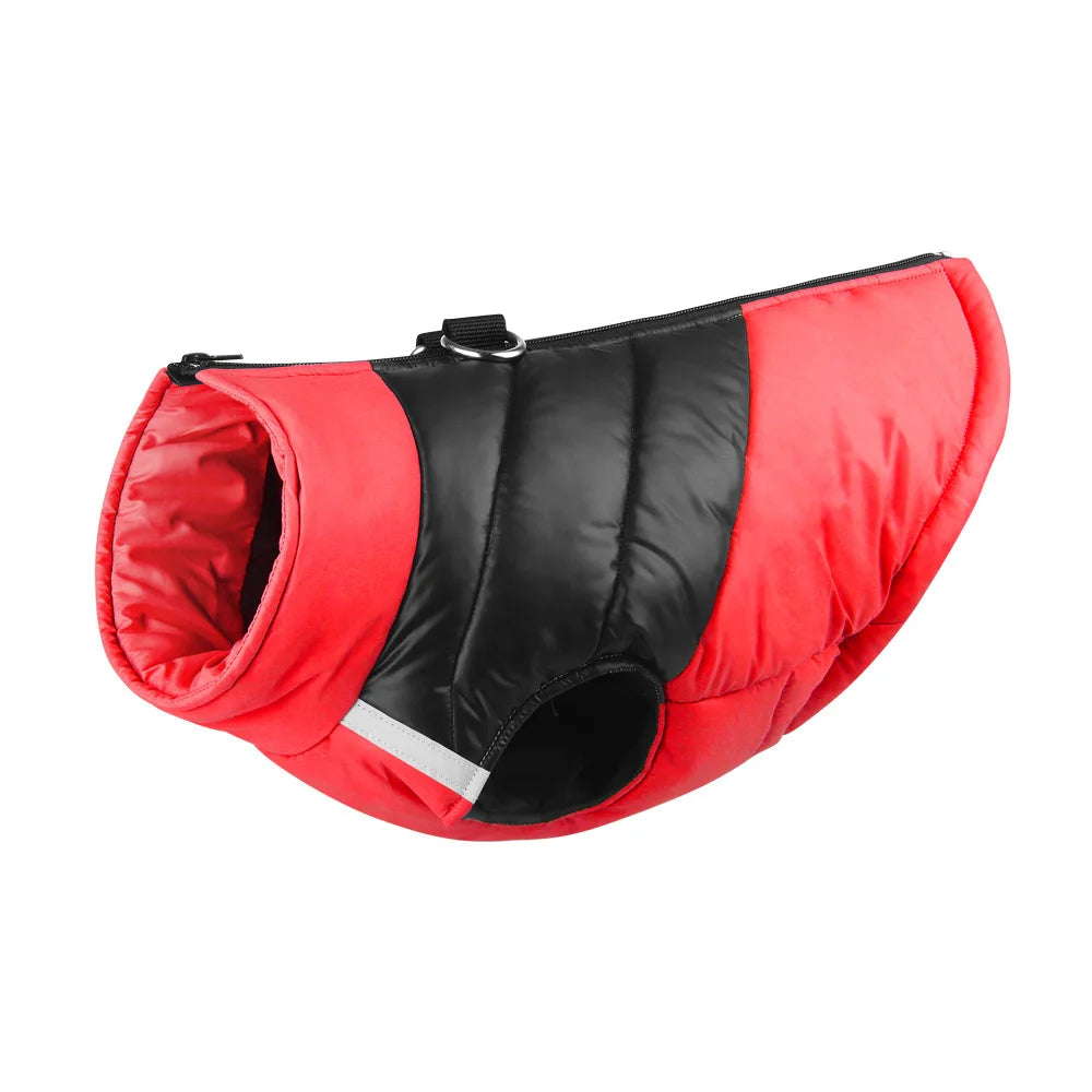 Winter Warm Pet Coats Waterproof Large Dog Down Jacket Pet Clothes for Small Medium Dogs Poodle Golden Retriever Pets Clothes